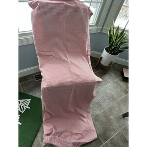 2 Vintage gingham Country Curtain Brand Cotton Curtain Panels 48x84